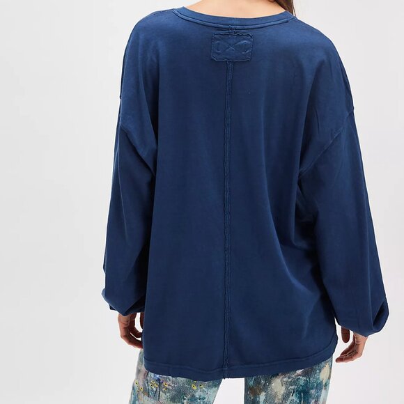 We The Free Perfect Oversized Long Sleeve Top - Picture 2 of 3